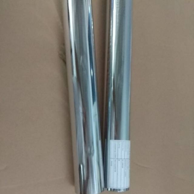 

Hot Stamp Foil/ Polyfoil Silver roll utuh