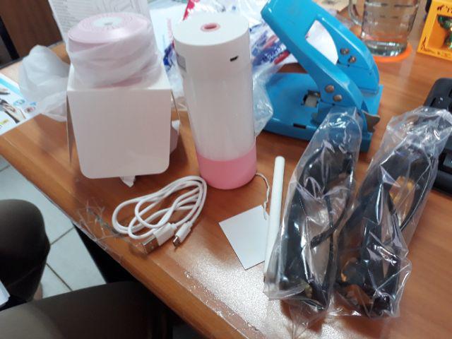 Pelembab Udara Ruangan Kamar Air Humidifier Bersih Aman Model Baru Lucu Light Lampu Tidur Unik