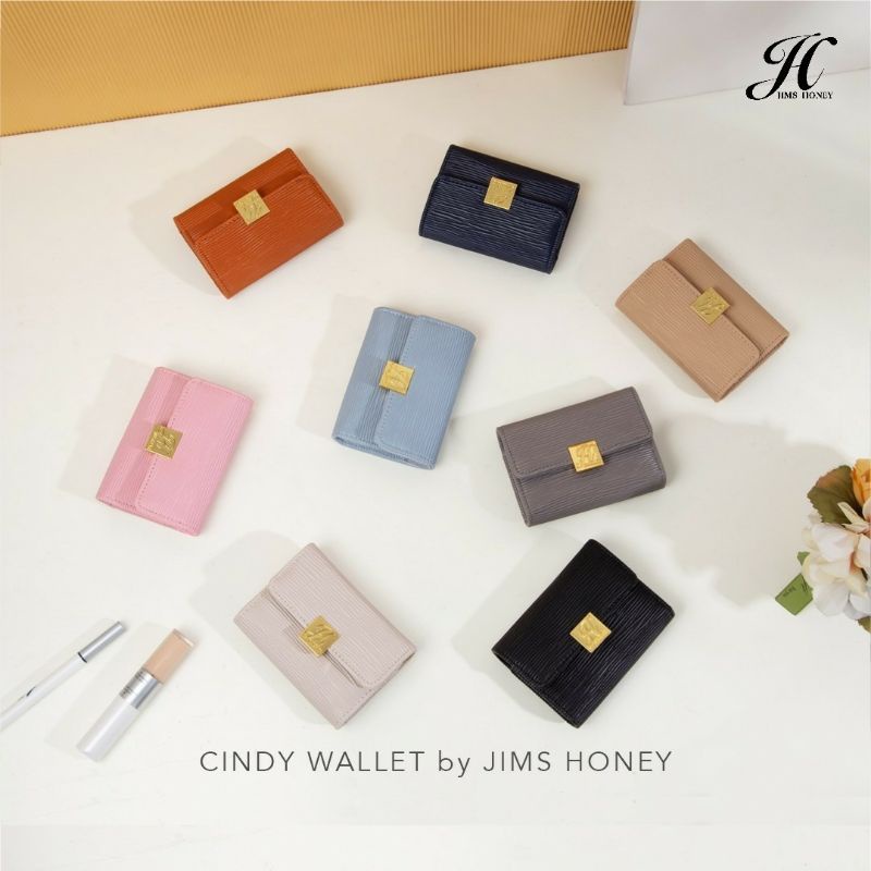 [OFFICIAL JIMSHONEY TANGSEL] CINDY WALLET • JH CINDY • DOMPET KARTU WANITA JIMSHONEY CINDY • DOMPET 