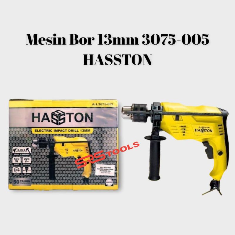 Jual Hasston Mesin Bor Beton Kayu Besi Mm Impact Drill