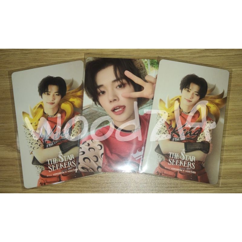 Photocard official Yeonjun escape topi & OS Yeonjun