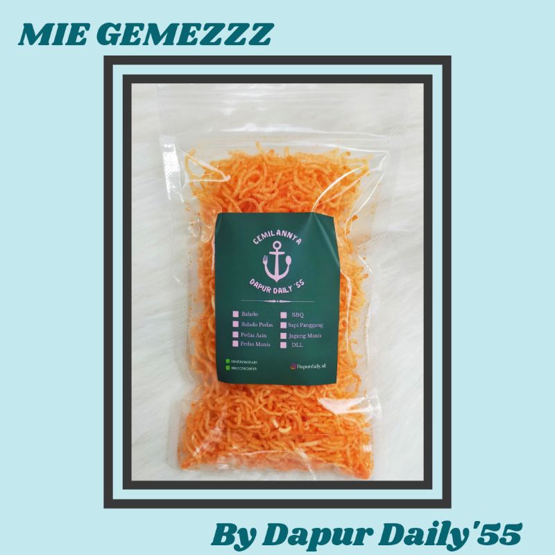 

MIE GEMEZZZ by Dapur Daily'55