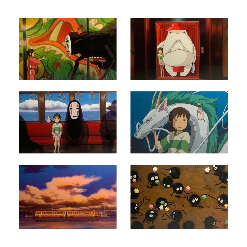 

Spirited Away Ghibli Post Card Kartu Pos Official
