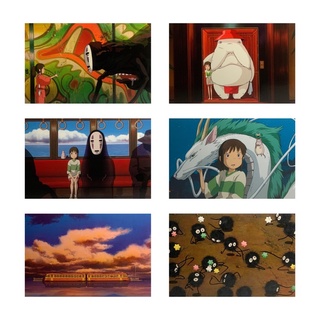 Spirited Away Ghibli Post Card Kartu Pos Official