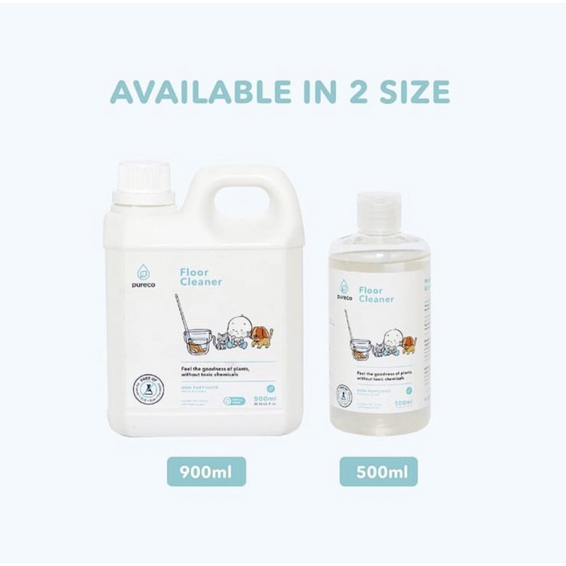 Pureco Floor Cleaner / Pembersih Lantai 900ml