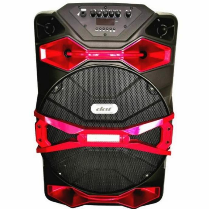 Distributor Speaker Portable Dat 1518 Bluetooth 15 Inch Garansi Resmi