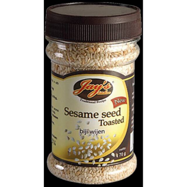 

JAY'S SESAME SEED ROASTED 70GR biji wijen