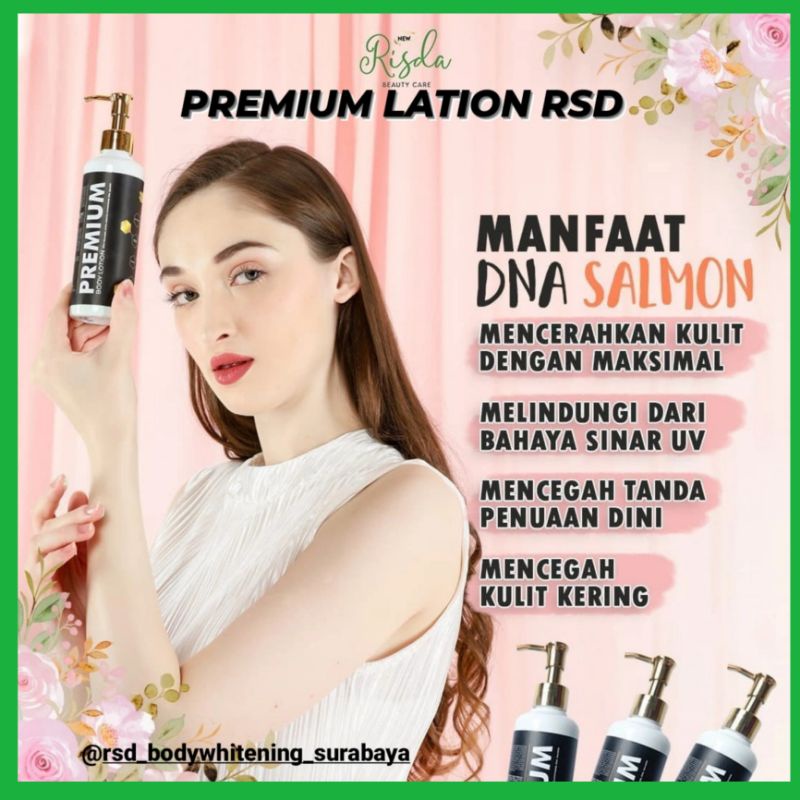 (COD)PREMIUM LATION RISDA SKIN GLOW,ISA UNTUK BADAN,KETIAK DAN LIPATAN,MELEMBABKAN)