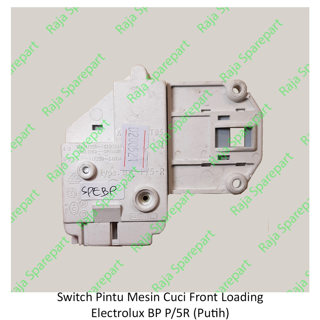 Switch Pintu Mesin Cuci Electrolux BP P/5-R ( PUTIH )