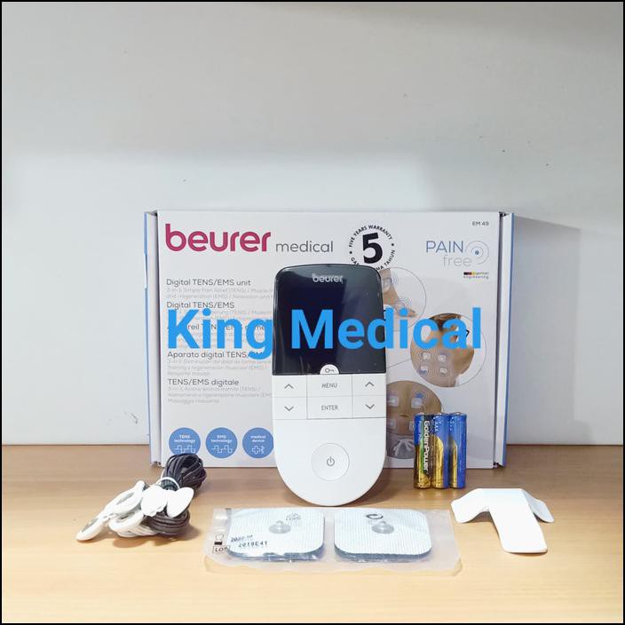 BEURER EM 49 TENS EMS DIGITAL EM49 EM-49 ALAT PIJAT
