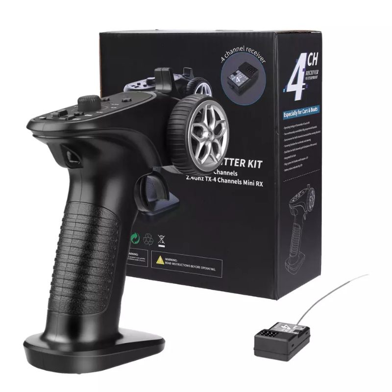 Transmitter TX4 GA-4H TX 2.4GHz 4CH Waterproof Reciver RC Car Boat