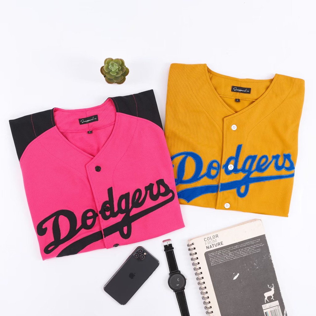 Jersey Baseball Baju Baseball DODGERS