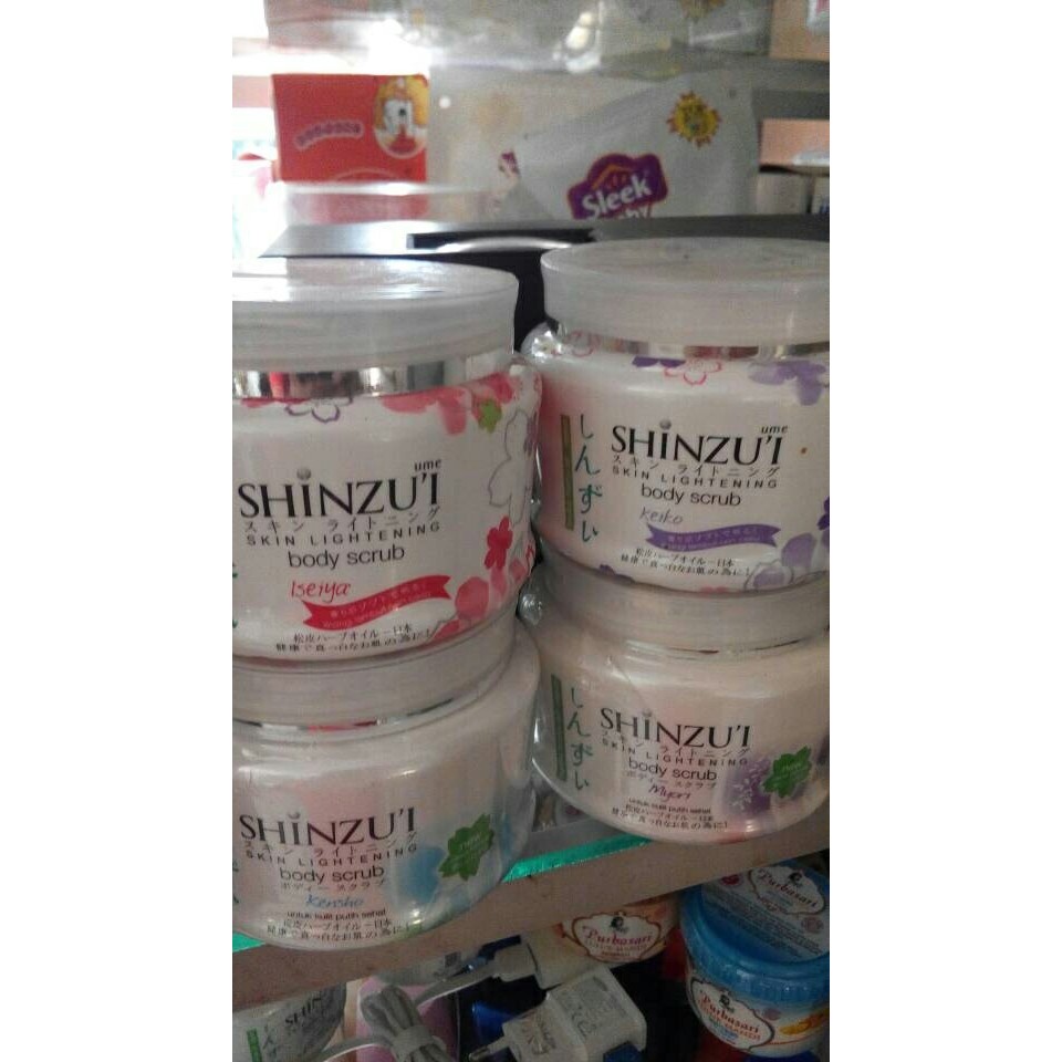 lulur/  body scrub  shinzui besar