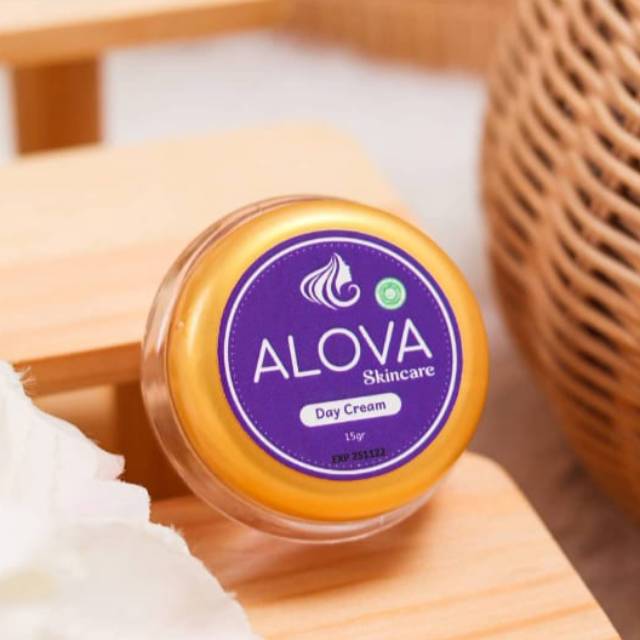ECER CREAM SIANG ALOVA / DAY CREAM ALOVA