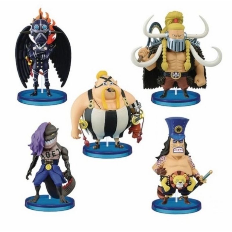 WCF Beasts Vol.1 One Piece Figure | Crew Beast Pirates Yonko Kaido King Queen Jack Holdem PageOne Bu