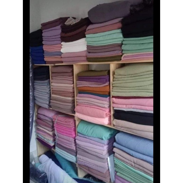 Kain Kiloan Ex Pabrik Polos dan Motif Campur / Kain Kiloan Termurah
