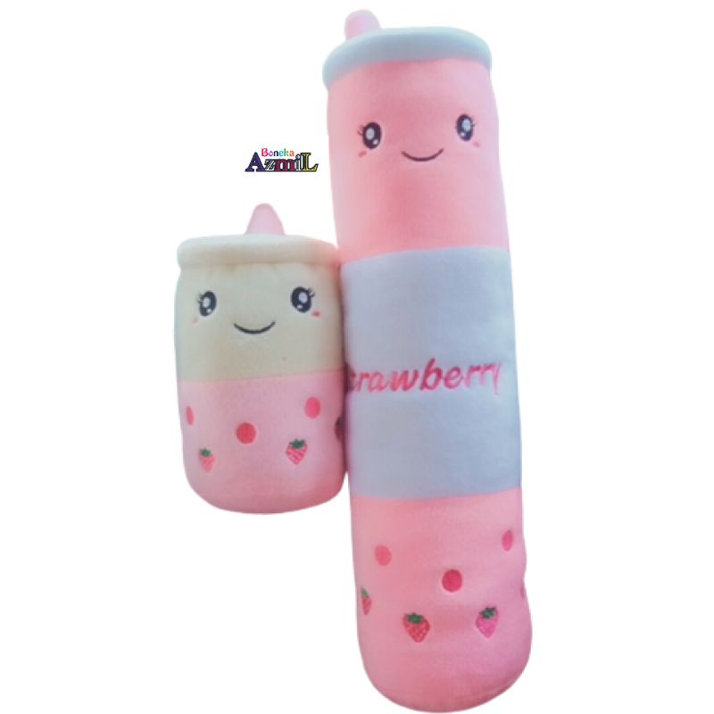 Boneka Boba dan guling boba 1 set