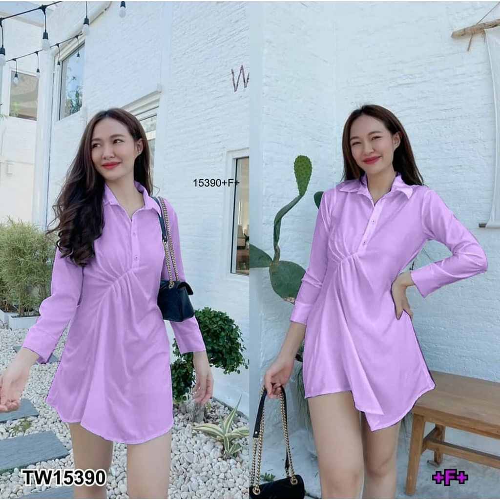 [MCFK] Minidress Mikka / Dress Korea / Baju Dress Seksi / Dres / Dress Wanita Terbaru / Mini Dress