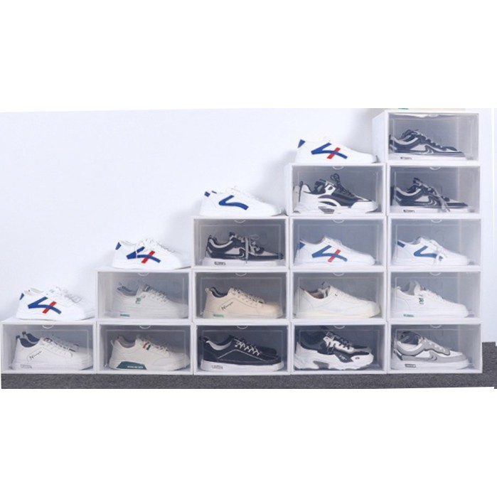 ELFYDO - HL0196 Kotak Sepatu Plastik Transparan Penyimpanan Kotak Sepatu Shoes Storage Box