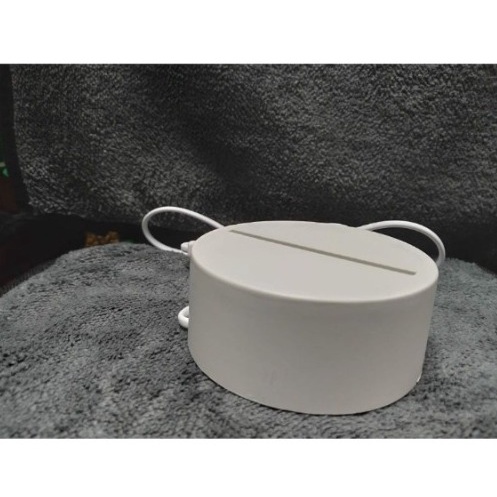 DUDUKAN ATAU TATAKAN UNTUK LAMPU LED 3D Akrilik Hanya Dudukan lampu