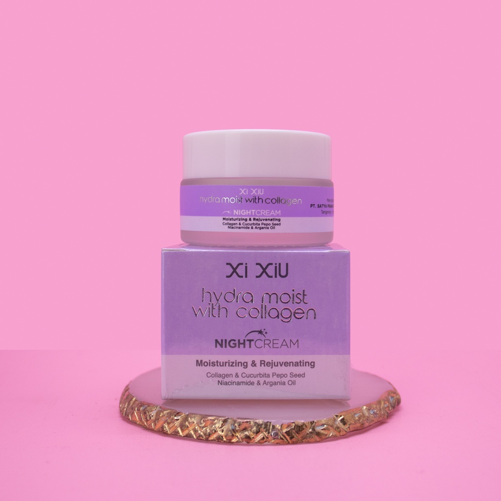 XI XIU HYDRA MOIST WITH COLLAGEN NIGHT CREAM 15 GR