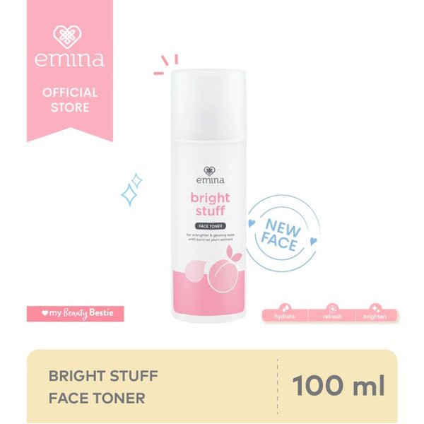 EMINA BRIGHT STUFF FACE TONER 100 ML @MJ