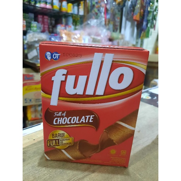 

Fullo (Wafer roll isi cokelat) @7.5 gram