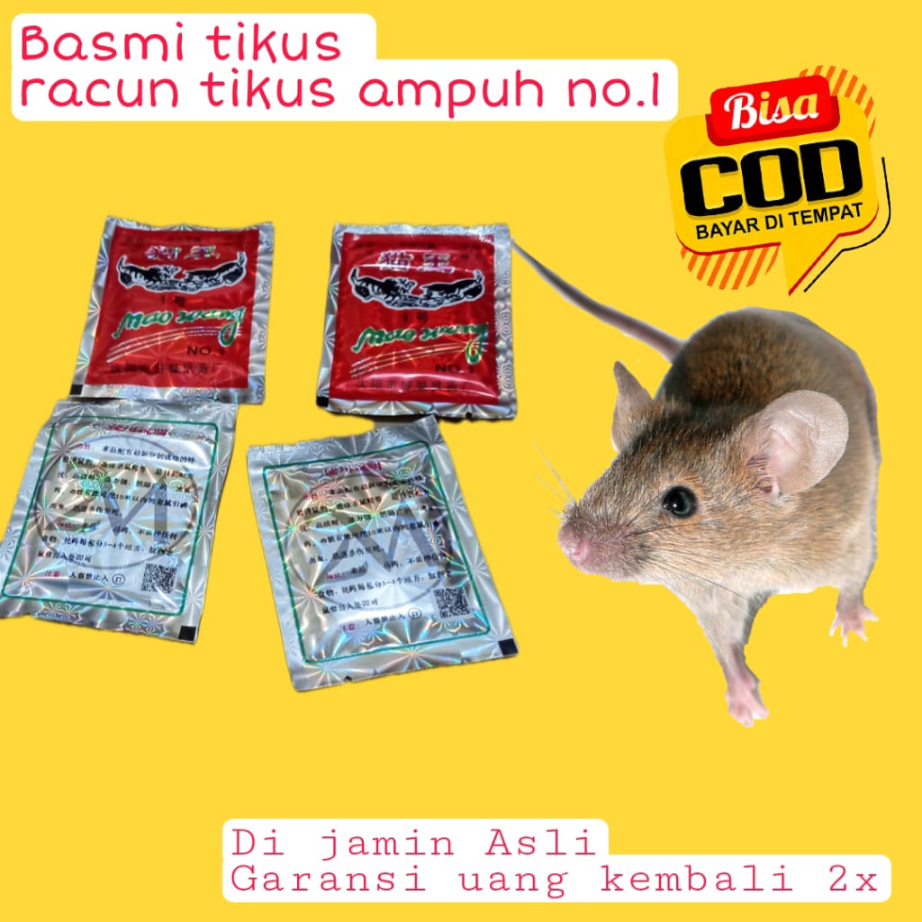 Racun Tikus Ampuh Mati Kering Tidak Bau Pembasmi Tikus Paling Ampuh Obat Pembasmi Tikus Anti Tikus R