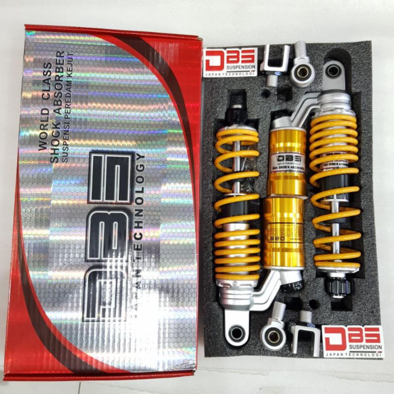 Shockbeker belakang DBS 340mm tabung atas click fungsi tabung fungsi nmax pcx bebek rx king scorpio