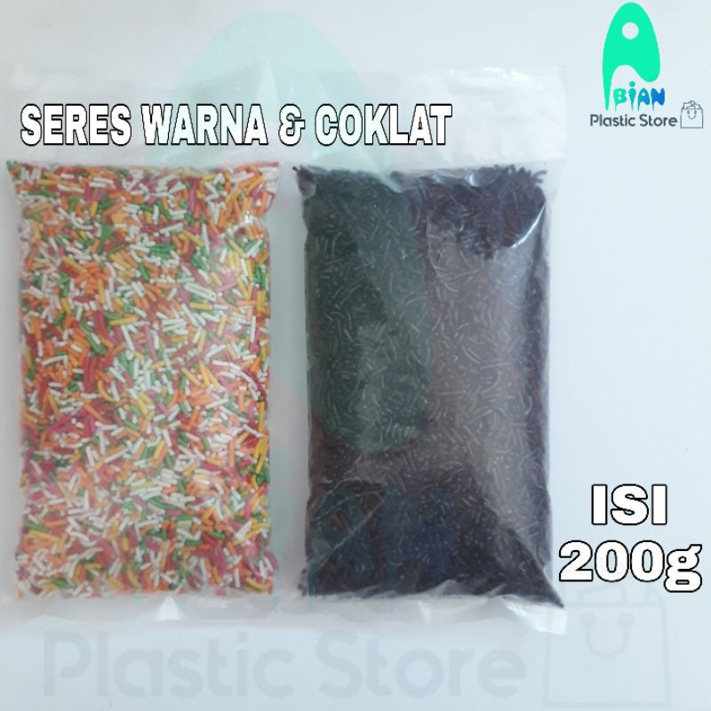 

SERES COKLAT / SERES WARNA BERAT 200g