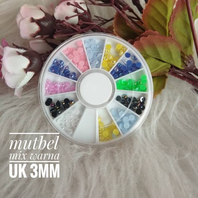 

mutbel mix warna uk 3mm