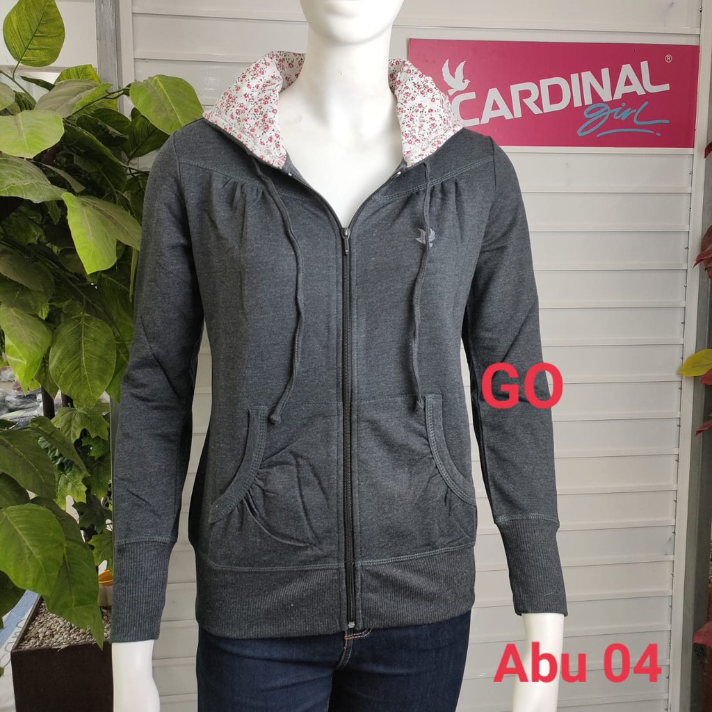 gos CARDINAL SWEATER GIRL 162 Pakaian Wanita Outerwear Jaket Cewek Sweater Katun Cardinal Original