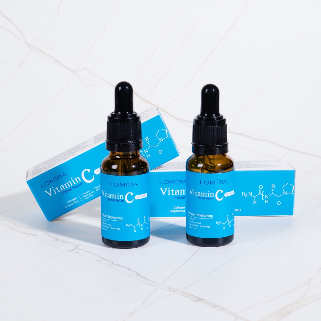 LOMIRA Vitamin C Facial Serum With Collagen