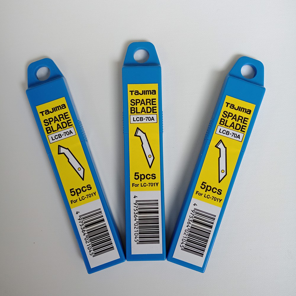 

Tajima Spare Blade Lcb 70A Refill Isi Ulang Cutter Mata Pisau Acrylic Akrilik