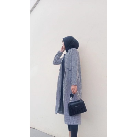 CARDIGAN KOTAK - KOTAK