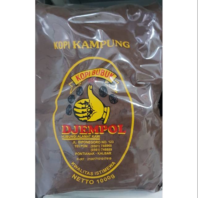 

Kopi Kampung Djempol kemasan 1KG