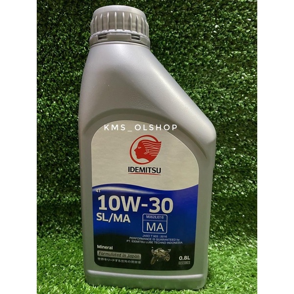 Oli Idemitsu 4T 10W-30 800 ml Oli Mesin Motor Idemitsu 0.8 Liter SL/MA (Asli)