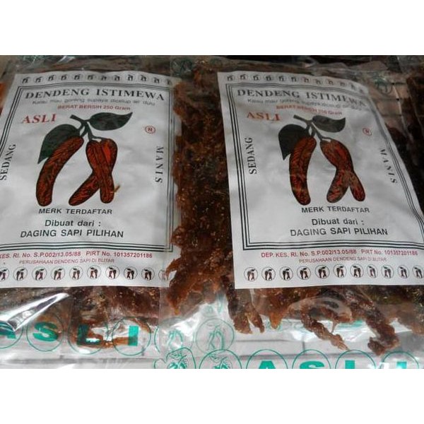 

DENDENG CAP CABE ISTIMEWA SEDANG MANIS ASLI 250gr