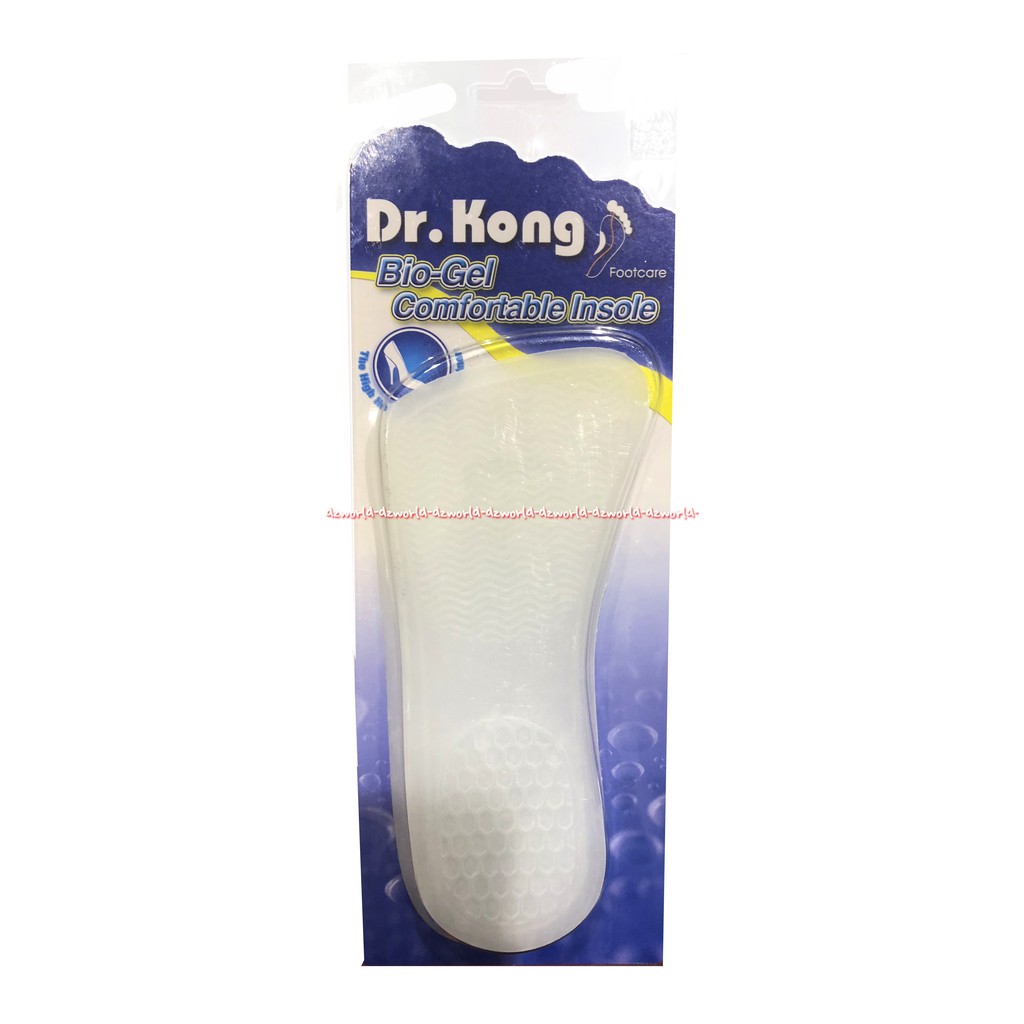 Dr Kong Bio Gel Comfortable Insole Alas Kaki Gel Bantalan Sepatu dr.kong Drkong Biogel Comfort Table Komportable In Sole