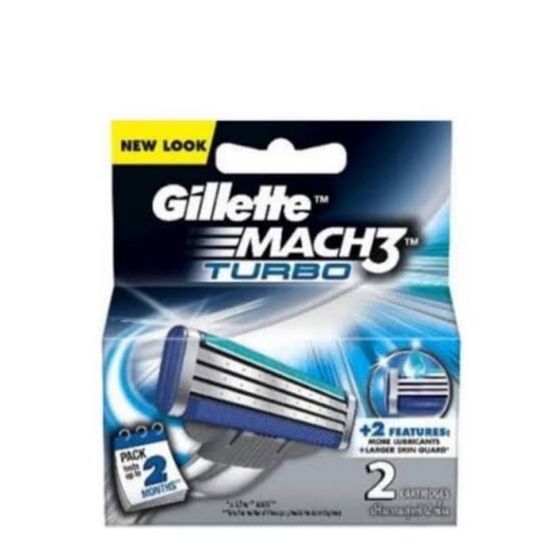 GILLETE MACH3 TURBO ( harga sdh promo 50% )