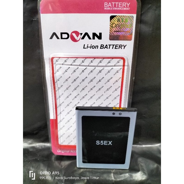 Baterai | Battery | Batre Advan S5EX original