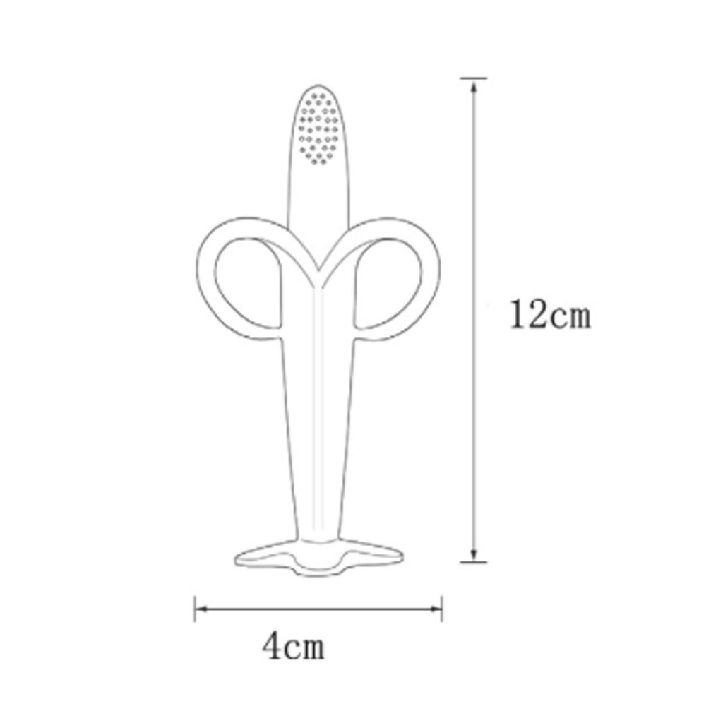 ☀ACCBAYI☀ ACC0009 Teether / Gigitan Bayi / Mainan Teether Bentuk Pisang