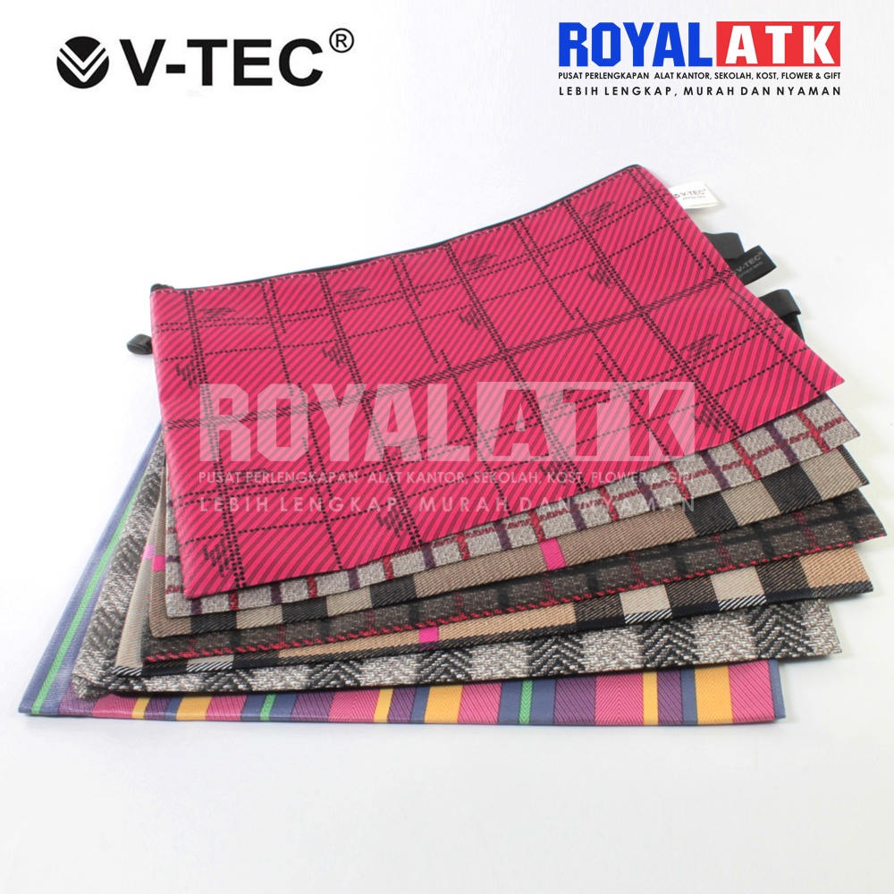

Zipper Bag Dokumen V TEC No 6017 Ukuran B5