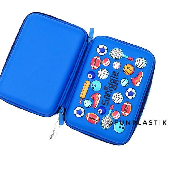 

✪ Smiggle Hardcase Tempat Pensil KW - Blue Snack ✽