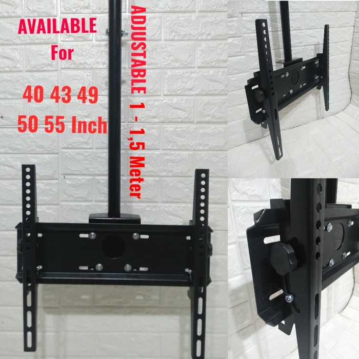 Bracket Ceiling Bracket Gantung 49&quot; - 55&quot; Bisa Gojek