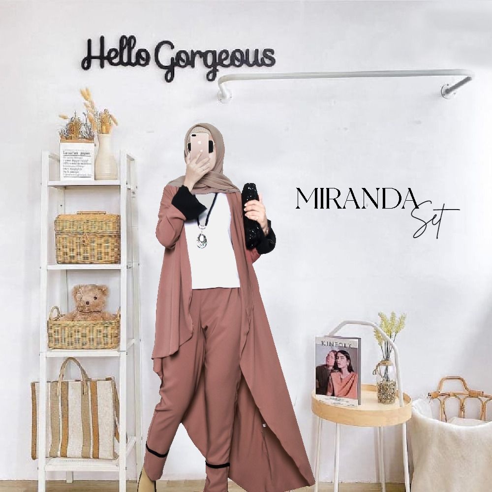 FASHION MUSLIM SETELAN MIRANDA DMR