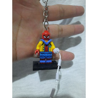 Jual Gantungan Kunci Keychain Lego Minifigure Marvel Spider-Man Spiderman  Peter Parker Indonesia|Shopee Indonesia