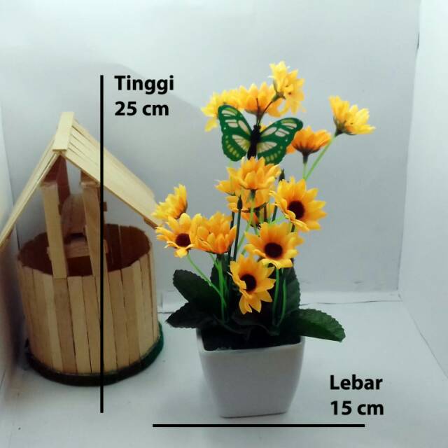 Naindo Bunga Matahari-Hiasan ruang tamu dan Kantor