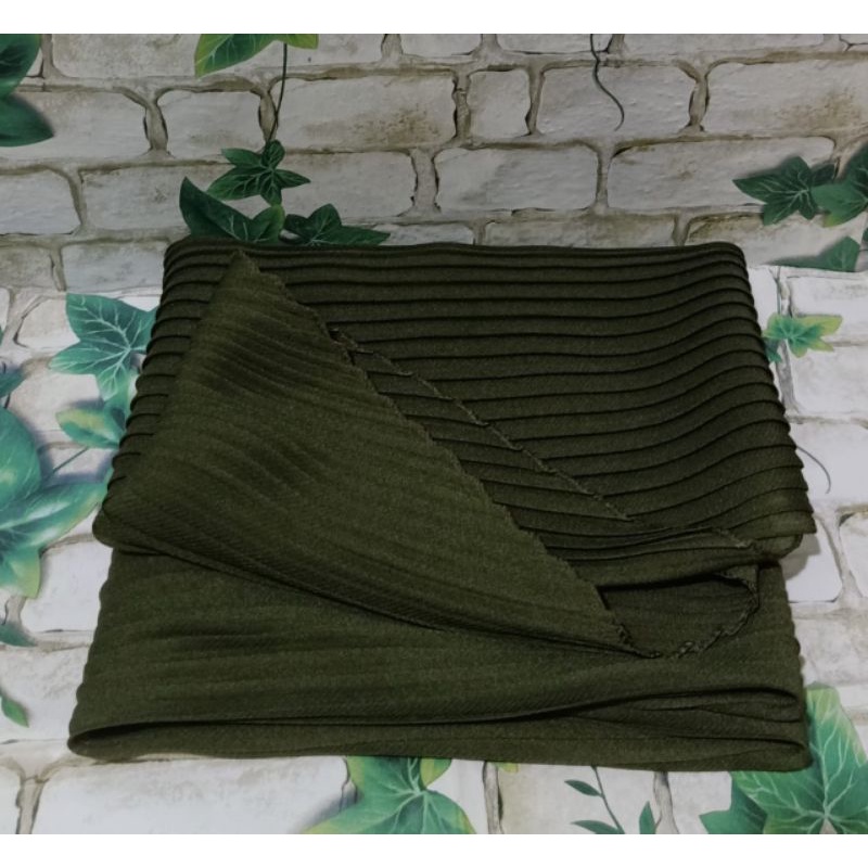 HIJAB SEGIEMPAT PLISKET BELLA SQUERE POLOS /HIJAB PLISKET/COD-7