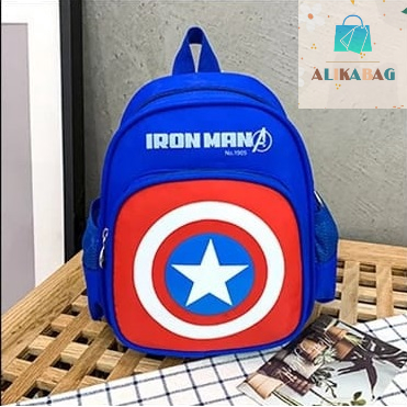 ALIKA BAG - Tas Ransel Anak Laki -Laki Karakter Super Hero Terbaru Kekinian Untuk TK/SD